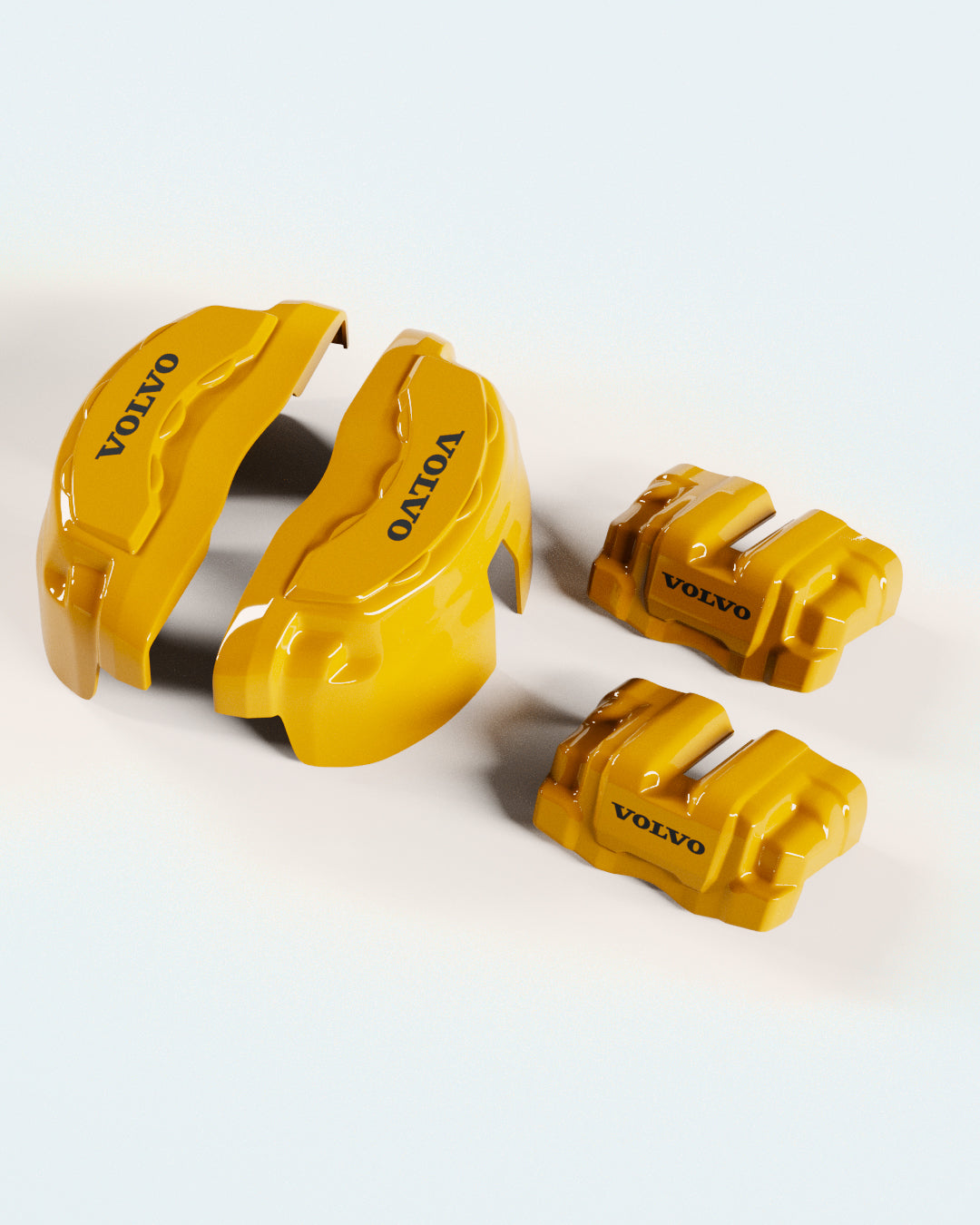 Volvo 960 Yellow - view 2